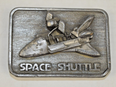 Space Shuttle Belt Buckle Buckle Connection 3D Metal 3.5X2.5In