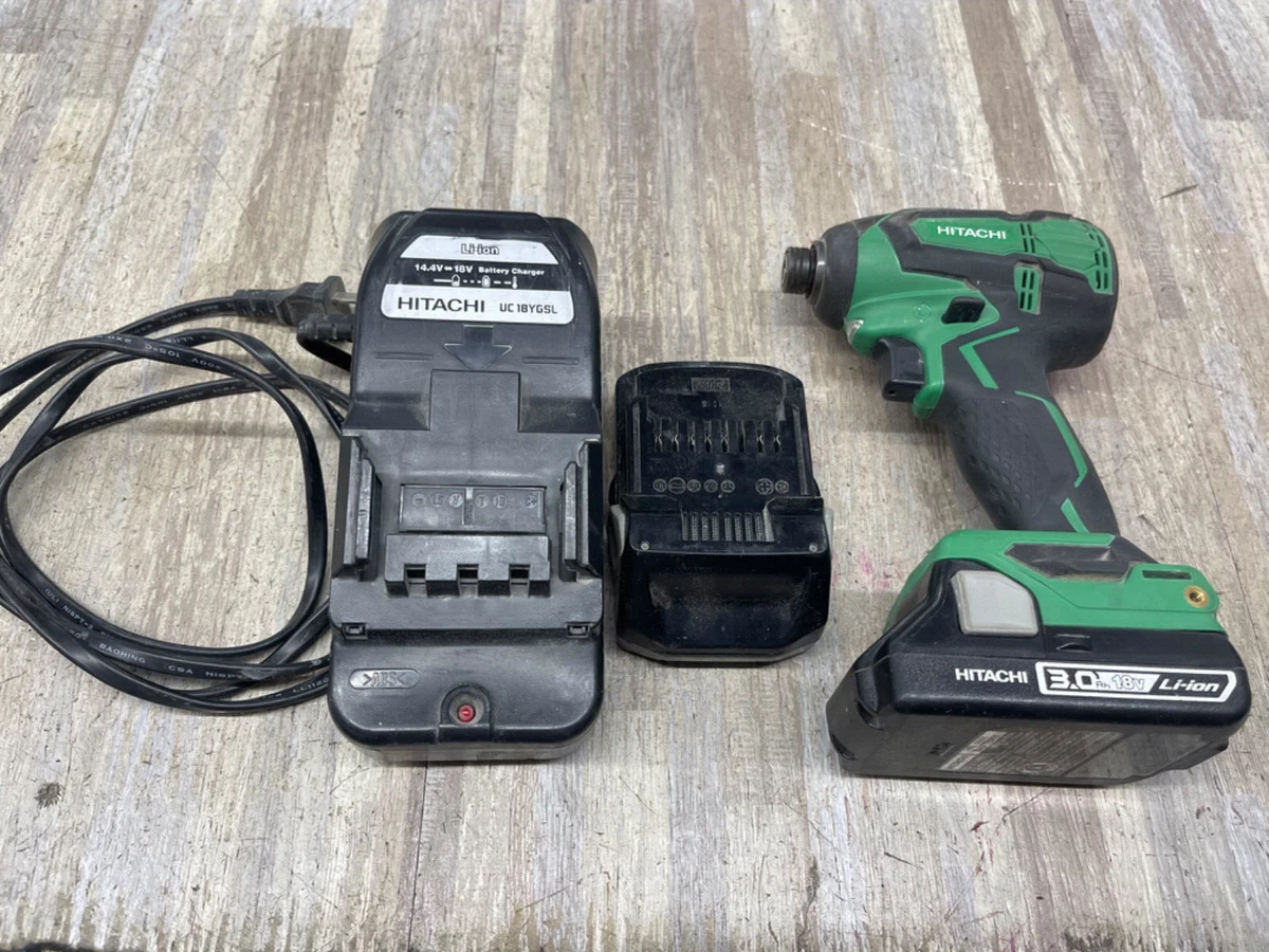 Hitachi 18 V Battery Included Impact Drivers for sale | eBay