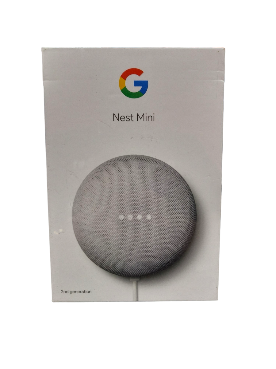 Google Nest Mini (2nd Generation) Smart Speaker - Chalk for