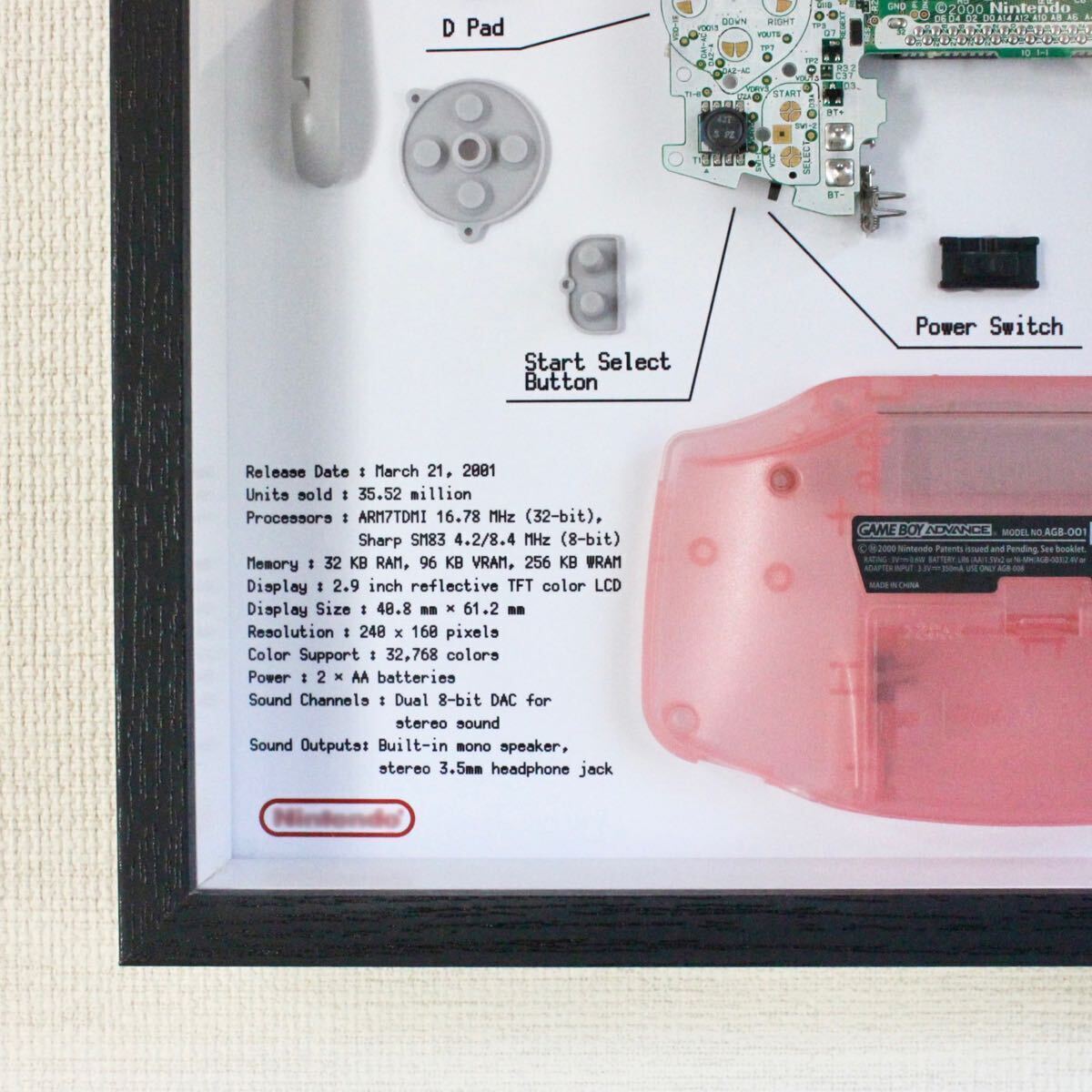 Framed Art of Game Boy Advance No.002 | eBay Framed Art of Game Boy Advance No.002 | eBay