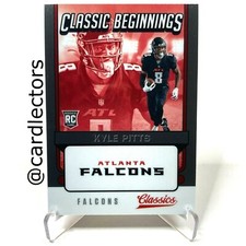 2021 Panini Classics KYLE PITTS Classic Beginnings #CB-KP RC Base Insert FALCONS