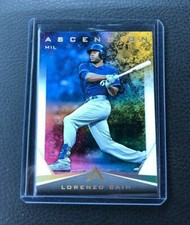 LORENZO CAIN 2019 Panini Chronicles ASCENSION Holo GOLD PARALLEL 10/10