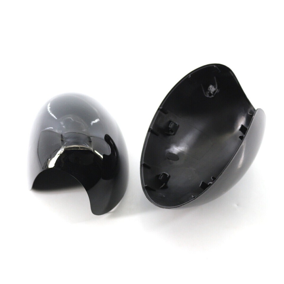 Door Wing Mirror Cover Cap For Mini R55 R56 R57 R58 R59 R61 Gloss Black