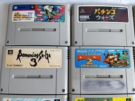 Wholesale lot of 20 Nintendo Super Famicom FC NES Game Cartridge set-e0701-1