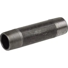 Smith Cooper International 2-1/2" X Close Black Iron Pipe Nipple #83NI4024024C