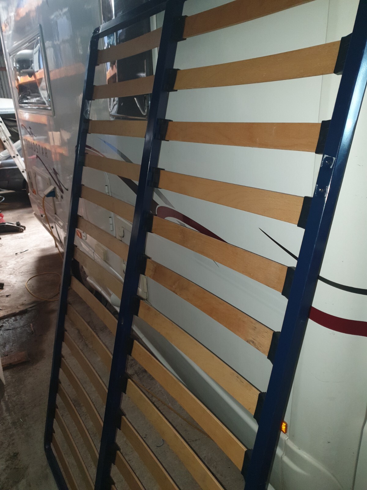 Campervan bed frame with foam mattress Last one eBay