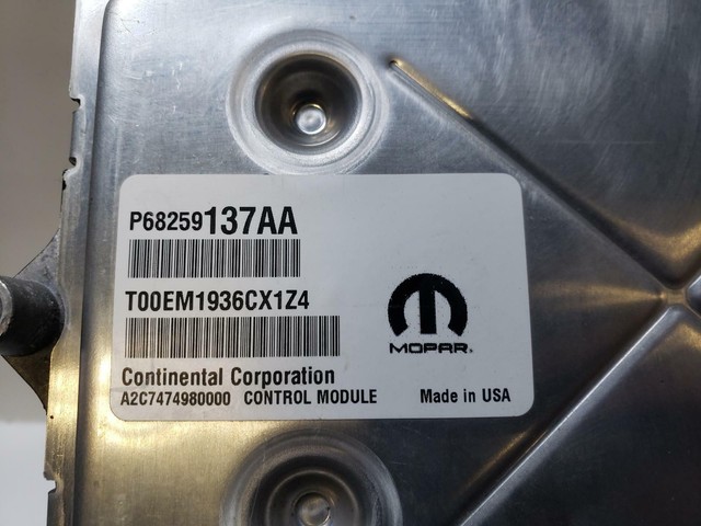 2017 Jeep Cherokee Overland 3 2L Electronic Engine Control Module ECM 68259137AA EBay