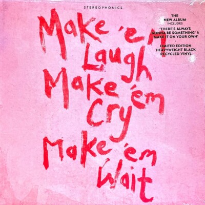 STEREOPHONICS - MAKE EM LAUGH MAKE EM CRY - 180-GRAM VINYL LP '' NEW, SEALED ''