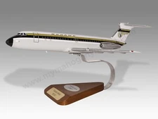 BAC 111 Mohawk Airlines Desk Wood Airplane New Model Small Scale 1/100