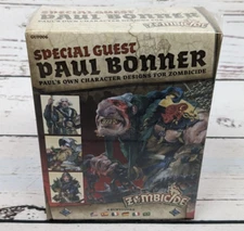 Kickstarter Zombicide Survivors Pack Special Guest Paul Bonner CMON Black Plague