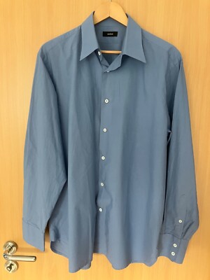Blaues Herren Hemd von SARAR, Größe 43, Slim Fit, Zustand: gut bis sehr gut