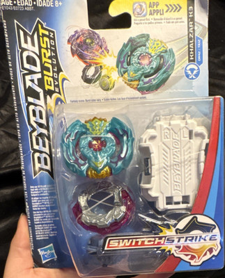 Hasbro Beyblade Burst SwitchStrike Khalzar K3 Starter Pack w/ Layer Disc Tip