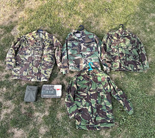 NATO Feldjacken Konvolut 4x Camouflage Tarnmuster inkl. Med kit & Trinkflasche