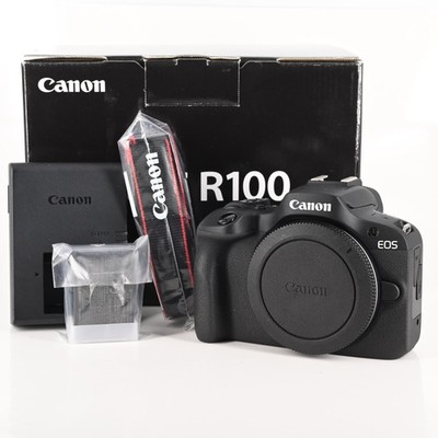 Canon EOS R100 24.1MP Mirrorless Camera Body *Never used #366