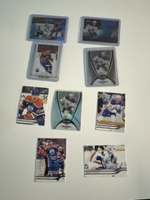 Edmonton Oilers Hockey Card Lot 🔥 McDavid, Draisaitl, Bouchard Allure + Inserts