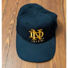 Notre Dame VTG Blue Pro Model Hat in good condition. 