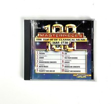 100 Masterpieces Vol. 1: The Top 10 of Classical Music 1685-1730 CD,1991
