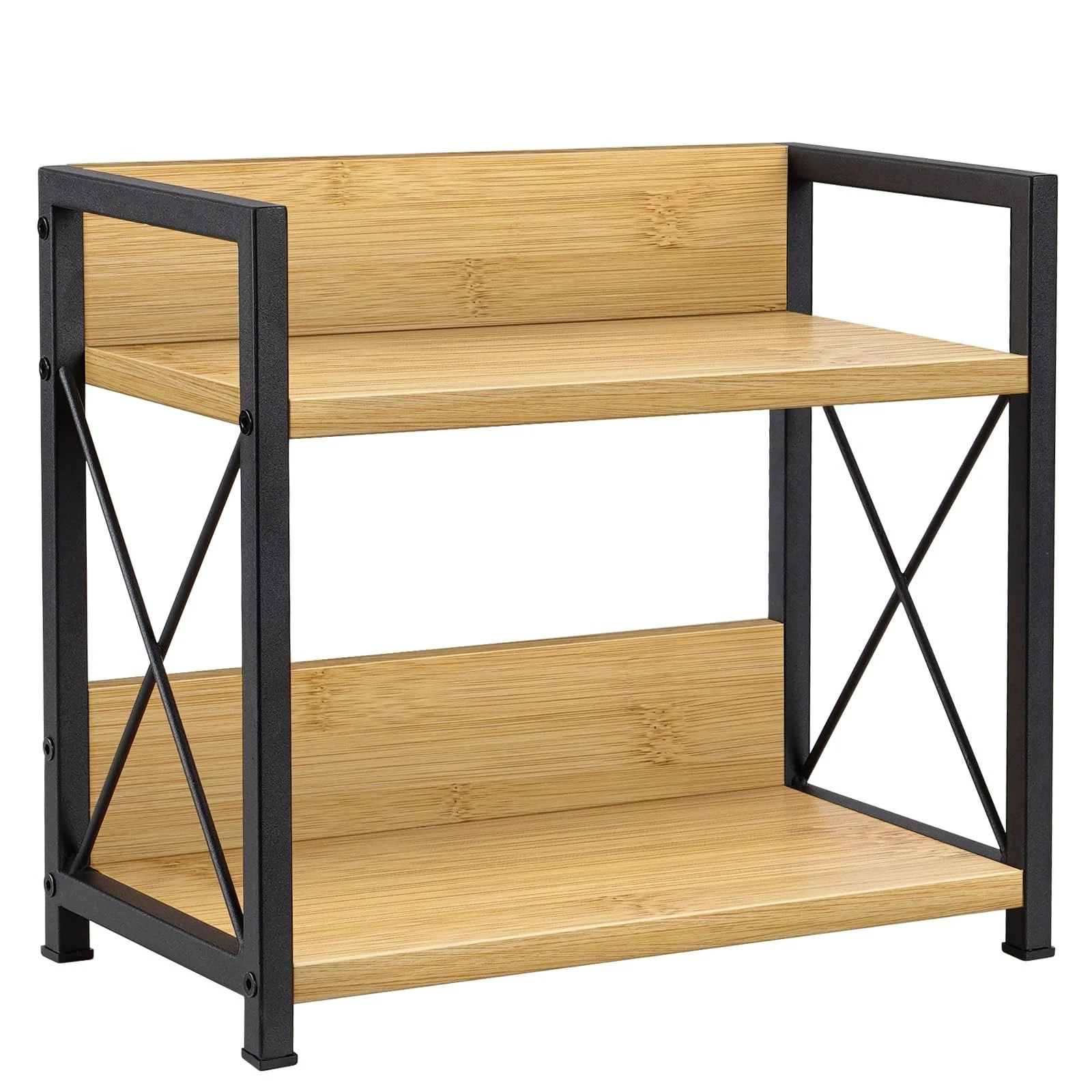 Countertop Shelf Organizer, 2 Tier Kitchen Spice Rack Organizer for Counterto...