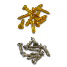 Advanced Plating Pickguard Mounting Screws Large - Fits Fender Squire