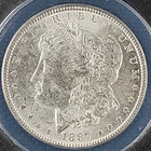 1887 Morgan Silver Dollar ANACS MS 63