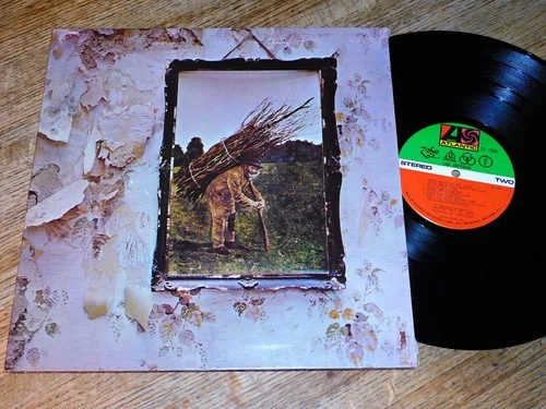 Led Zeppelin IV ZOSO 1971 LP Atlantic SD7208  Vinyl Near Mint Jacket EX/Inner NM