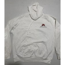 Billabong Skateboard Sk8 Pullover Sweatshirt White Hoodie, Men's Large 552