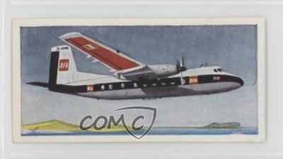 1961 Lyons Tea Wings Across the World Tea Handley Page Herald #6 4az