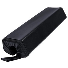 Square Hip Thrust Pad Barbell Squat Pad Protective Pad for Barbell black 