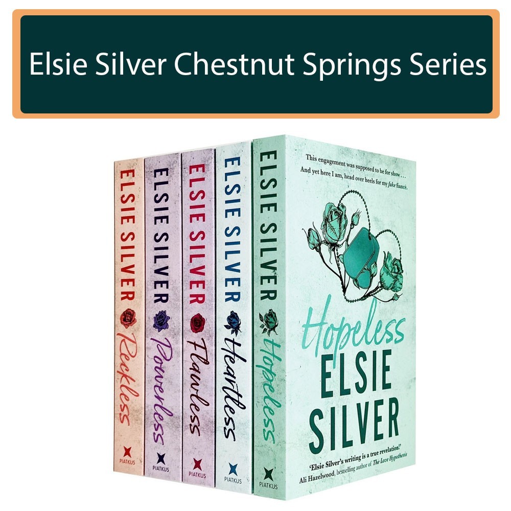 Elsie Silver Chestnut Springs Series 5 Books Collection Set Hopeless,Flawless