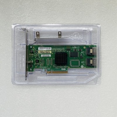 LSI SAS3081E-R 3Gb/s 8 Port SATA/SAS 1068E Host Adapter Controller Card PCI-E #x