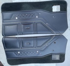 Mustang Ii Door Panels 1974 1975 1976 1977 1978 Ghia Black 1978 Only Option