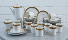 Thomas Porzellan breiter Goldrand verschiedene Teile auswählbar 1960er Jahre