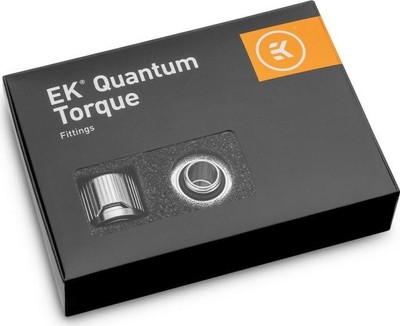 EK Water Blocks EK-Quantum Torque STC 10/16 - 6er-Pack silber