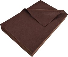 Jtnohx Color Felt, Soft Felt Sheets for Crafts, 1.4mm Thick 8"x12" Dark Brown