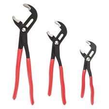 Quick Adjust Groove Joint Pliers Set 3 Piece 7 10 12 Inch Water Pump Pliers