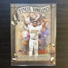 2026 Topps Finest Rickey Henderson Base (RAW)