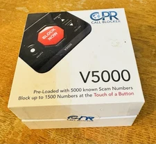 CPR V5000 Call Blocker for Landline Phones Block Robocalls, Stop Spam Callers