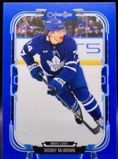 2025-26 O-Pee-Chee - Blue - #295 - Bobby McMann - Toronto Maple Leafs