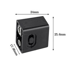 9V Battery Flashlight 9V Mini LED Key Light 6F22 Battery Not Included
