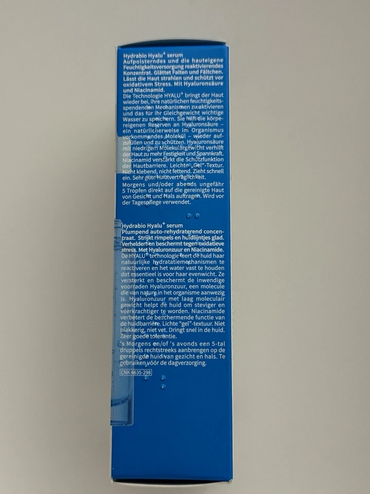 BIODERMA HYDRABIO HYALU+ Serum Intensively Moisturizing Concentrated Serum 30 ml - image 3 of 4