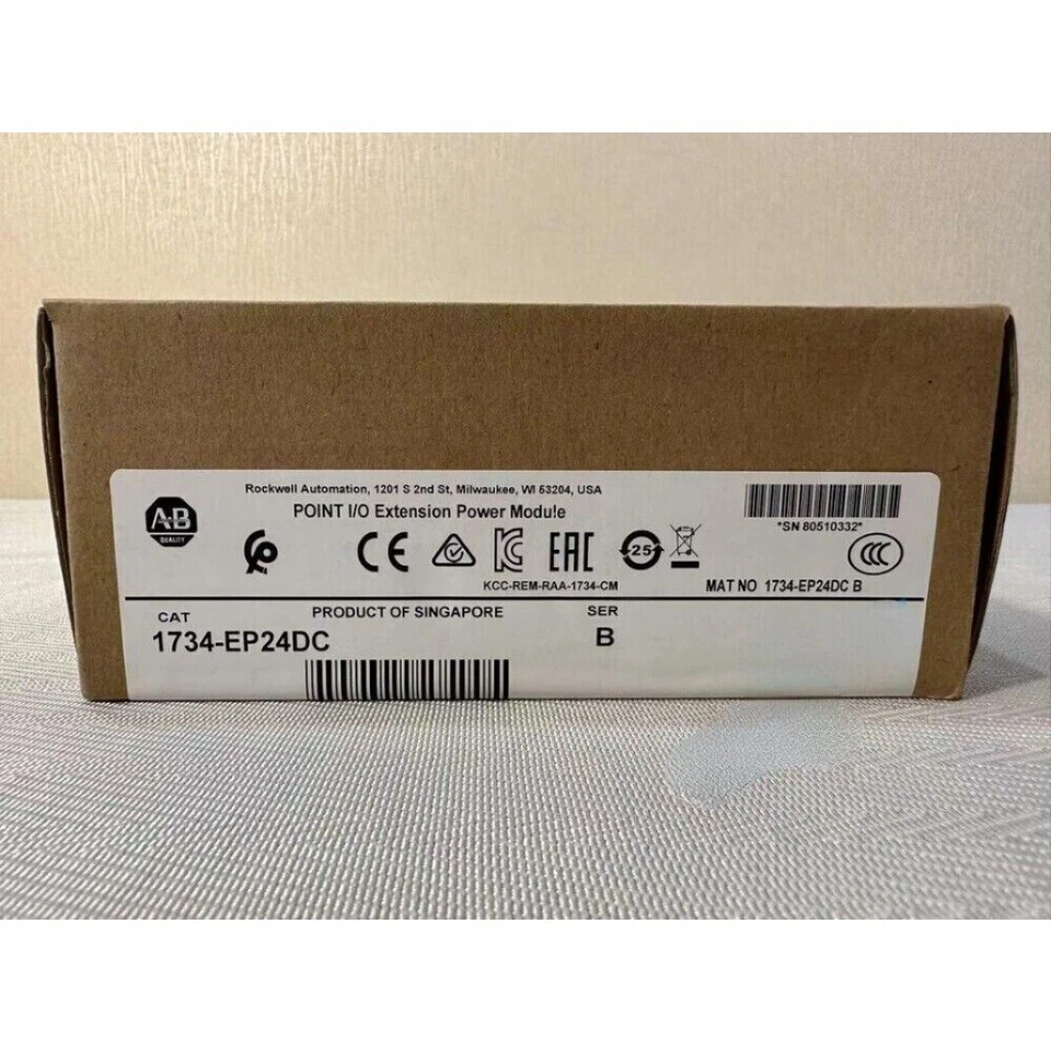 NEW Factory Sealed AB 1734-EP24DC SER B POINT I/O 24VDC 1734EP24DC HT ! ab - Image 2 of 4