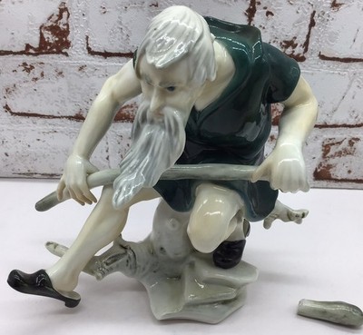 Porzellanfigur Karl Ens, Volkstedt  Rübezahl 
