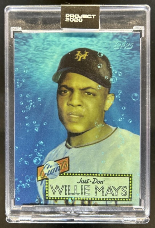 2020 Topps Project Willie Mays #128 Giants
