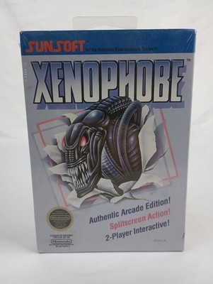 Xenophobe nintendo NES Brand New SEALED Sunsoft