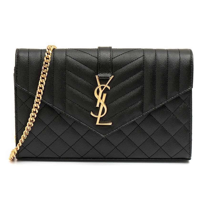 Borsa a tracolla Saint Laurent Monogram Mista Matelassé Catena 63436371