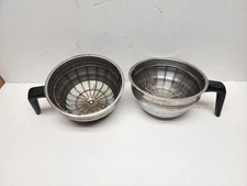 Lot 2 Bunn Stainless Steel Funnel Assembly 7-1/8” Genuine OEM Replacement Part