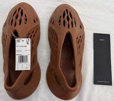Adidas Yeezy Foam Runner, Clay Red, US 9