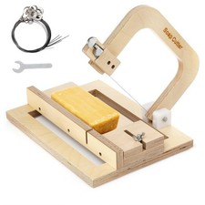Wood Soap Cutter, Adjustable Soap Cutting Tool Single Wire Soap Slicer Cuttin...