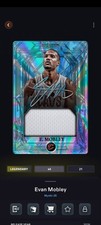 nba collect digital Evan Mobley Rainbow Signature Relic Legendary Mystic 26