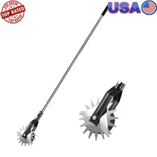 Rotary Edger Lawn Tool W/ Self-Sharpening Blades Neat Sidewalk & Driveway Edging